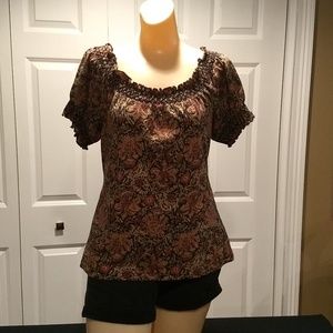 Ralph Lauren scoop neck top size medium